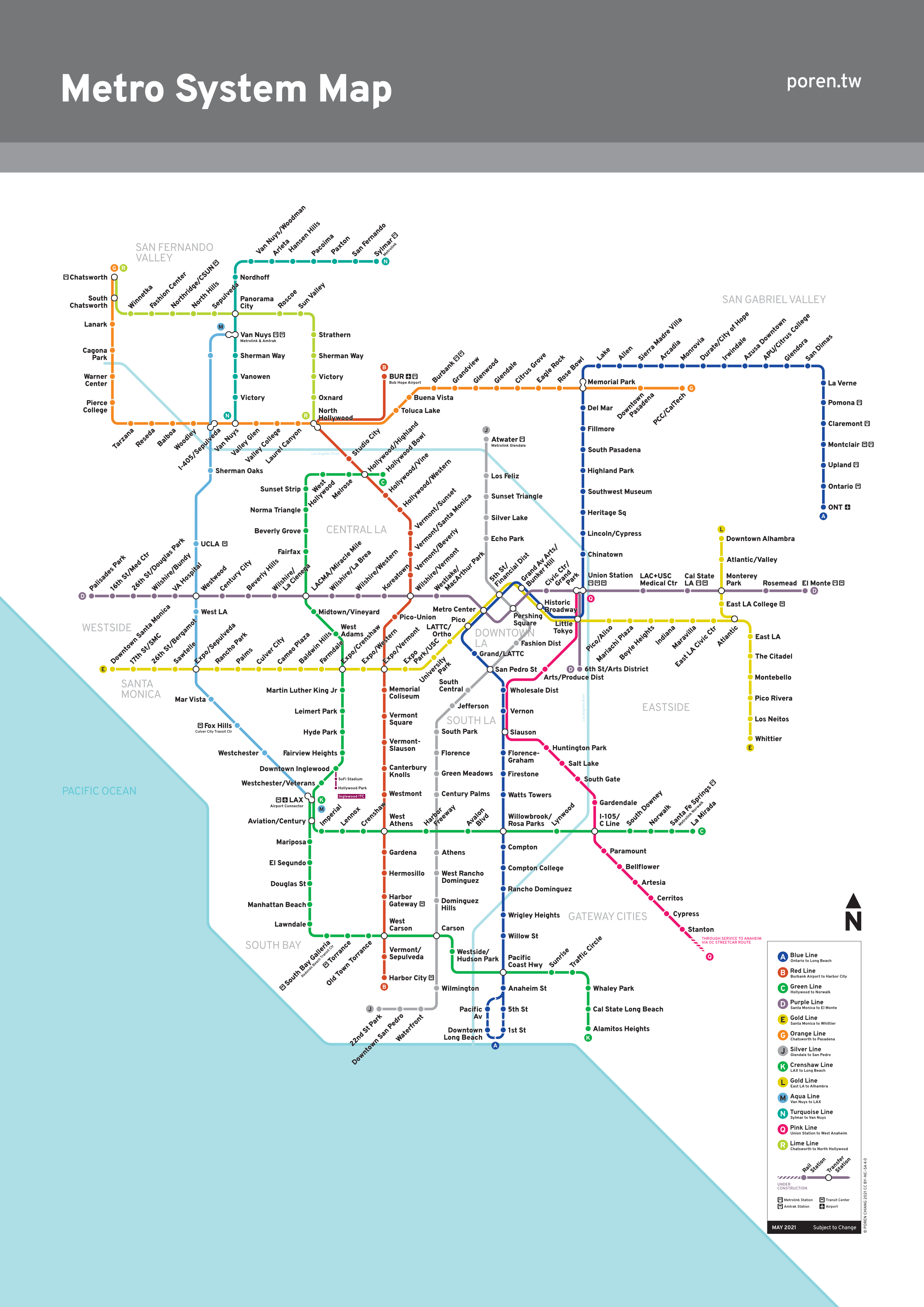 LA Metro A Map to the Future (2021)